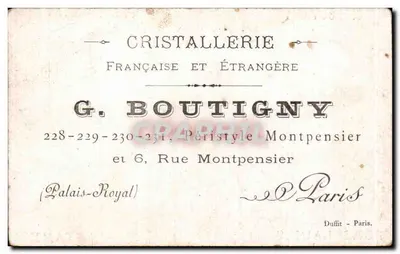 Orléans — Antigo Hotel de Ville do século XV — G. Boutigny — Verso