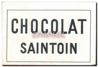 Paisagem montanhosa — vista circular — Chocolat Saintaintoin — Verso