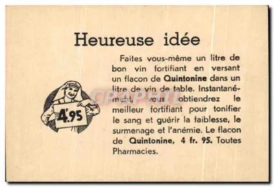 Cherves-Châtelards (Charente) — Zamek Châtelards — Helio Combier Macon — Rewers