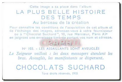 Atakujący są ślepi — Rozdział XI — Chocolats Suchard — Rewers