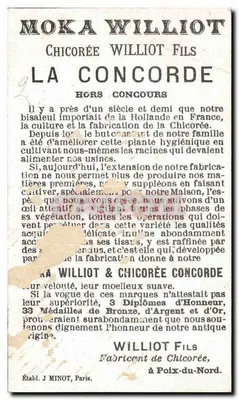 Carlo X all'ingresso a Parigi — Settembre 1824 — Moka Williot Fils — Verso