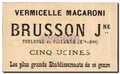 Dwa żołnierze w mundurze — wydawca Brussson Jne, Toulouse — Rewers