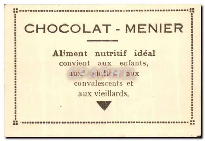 St-Gall - Klosterhof — Kolekcja Chocolat-Menier - N° 279 — Rewers