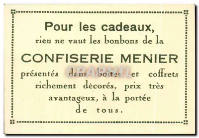 Arles - Teatr Starożytny — Kolekcja Chocolat-Menier - N°330 — Rewers