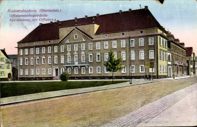 Kaiserslautern (Rheinpfalz) — Offizierswohngebäude (Les maisons des Officiers) — éditeur non visible