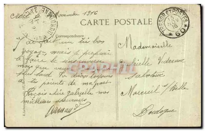 Wieża Eiffel — Paryż — Wydawca E. Le Duleu, nr 129 — Rewers