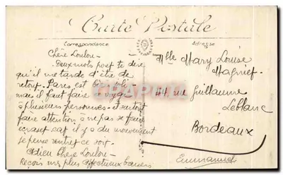 Paryż — Arc de Triomphe — LL. n°8 — Rewers