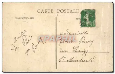 Paris (18e Arrt.) - O Sacré-Cœur e o Funicular de Montmartre - C.M. — Verso