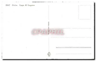 Oria — Lago di Lugano — Hayr — Verso