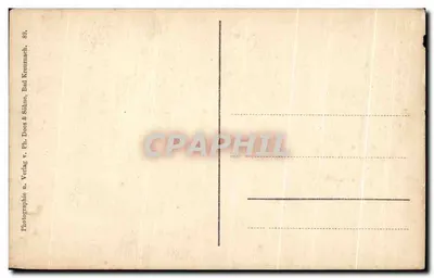 Radium-Solbad Kreuznach — Nahe com a Fonte Elisabethquelle — Fotografia Y. Fh. Dose & Söhne, Bad Kreuznach, n°89 — Verso