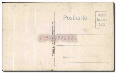 Mainz - Plac handlowy z katedrą i rynkiem - wydawca J. Schäfer, nr 20 — Rewers