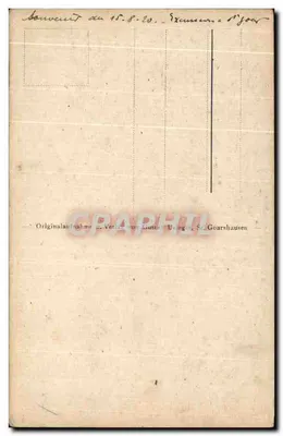 Cidadela Rheinfels e St. Goar a. Rh. — vista panorâmica — Gustav Usinger, St. Goarshausen, n° 94656 — Verso