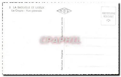Bazylika w Lisieux — Krypta — Ogólny widok — BTI — Rewers