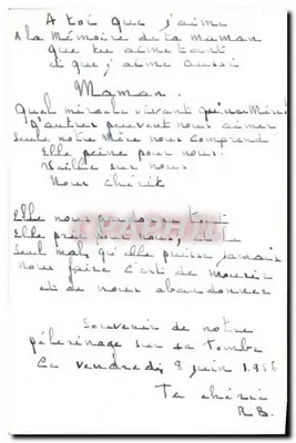 Crucificação — cruz de cemitério — Foto Jean Salem — N° 15 — 19, rue Dareau, Paris — Verso