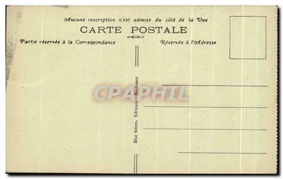 Carretera de Cauierets a Pierrefitte — El Puente de Meyaba — B. R. — Reverso
