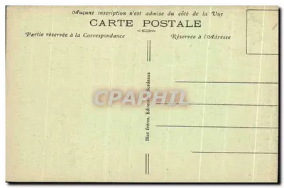 Wodospad Pas-de-l'Ours — Cauterets (1450 m) — Bloc Frères, Bordeaux, n° 414 — Rewers
