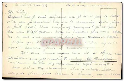 Spéyer a. Rh. — O vestígio mais antigo do Dom — editor não identificado — Verso