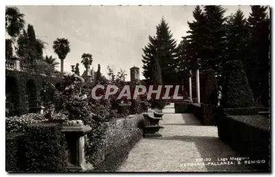 Jardim do Lago Maggiore — Verbânia-Pallanza, S. Remigio — F. Brunner & C. Como