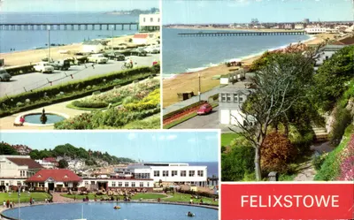 Felixstowe — Promenade and Gardens — Photocolor Productions F 0644