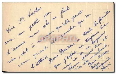 Bouquet de roses et de fleurs bleues dans un panier — éditeur non visible — Rewers