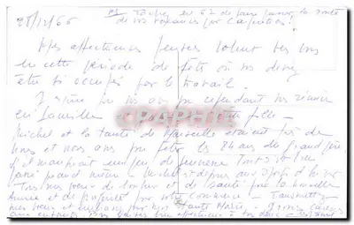 Giaggioli e paesaggio invernale — Buon Anno — editore non visibile — Verso