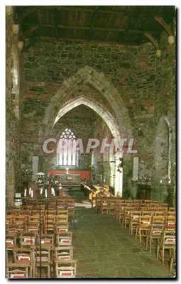 Interior da catedral Santa Maria — ilha de Iona — série Cotman-Color, n° KIA 7