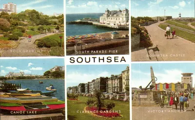 Southsea — vista panorâmica — A Salmon Cameracolour