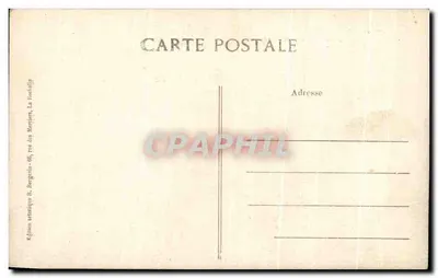 Citadelka w FOURAS — Canton Sud de Rochefort — Wydawnictwo artélique R. Bergerin — Rewers