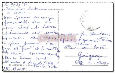 Leão de Patrice - Gourigany - Côte du Nord — Verso