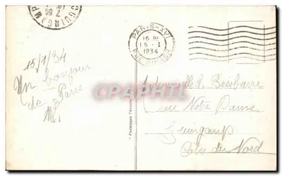 Paris — Coluna de Julho - Praça da Bastilha — Gaïda, n°105 — Verso