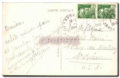 Langeais (Indre-et-Loire) — Le Château — A.P. n°12 — Verso