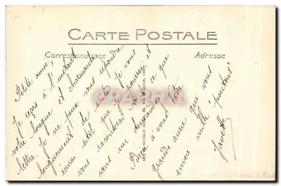 Saint-Gaudens (H.-G.) — Hotel de Ville e Boulevard du Midi — Edição Cames, Journaux — Verso