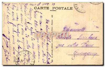 Morlaix — Plac Thiers i most – G. Artand, wydawca — Rewers