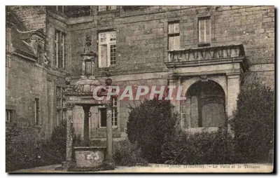 Castelo de KERJEAN (Finistère) — O Poço e a Terraza — editor não identificado