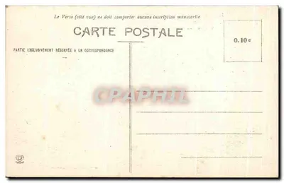 Luchon - Ujęcie termalne, Widok Przez Północ i Alei Étigny — F. Otéotype, Ladbuche Frères, Toulouse — Rewers