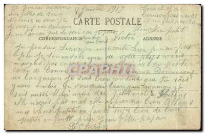 Bourmont — Igreja Nossa Senhora (antigo passagem) — M. Exlans, em Bourmont — Verso