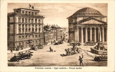 Piazza del Pantheon - Albergo del Senato - G. Gagliardi