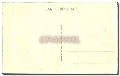 O cais de Paris, em Rouen — Vista do cais com barcos e locomotiva — A. Marquet, n°26 — Verso