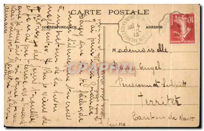 A ACORDADA DO VILAREJO (Brennay) — gravura de B. Burel — Verso