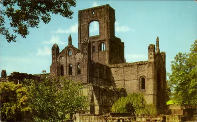Kirkstall Abbey — vista do sul — n° R309
