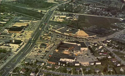 Ward's Corner, Norfolk, Virginia — visão aérea — Photo-Craftsmen, Inc. e Frank G. Ennis Paper Co.