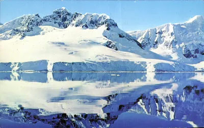 Bahía Paraiso e Glaciar Vivallo — Antártida Chilena — Chester Litho, Inc., Chester, New York