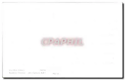 Jaskinie Ellora — buddyzm, chaitya (VI wiek n.e.) — Mg 15 — Rewers