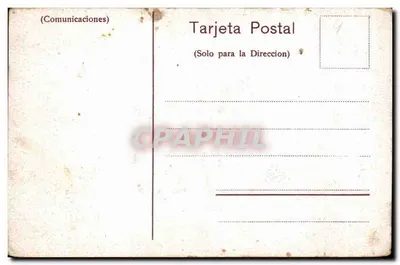 Iquique, Quartel de Infantaria — Propriedade dos Editores Mattensohn & Grimm, Valparaíso. No. 4113 — Verso