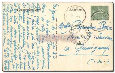 Tréguier — Wnętrze klasztoru — LL, n°18 — Rewers