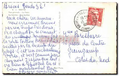 Brive-la-Gaillarde — Ogólny widok — Réal-Photo — Rewers