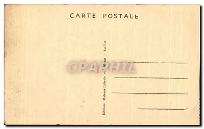 Cachoeira do Faillitou perto de Thiezac — 40 m de altura — Éditions Malroux-Laborie et Aurillac — Verso