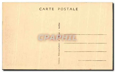 Le Lioran — La Vallée — O Cantal pitoresco — Edições Marcelouze-Laboris e Delaprat — Verso