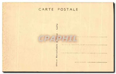 Pittoreski Cantal — Widok z Gol de Rombière (1510 m.) — Malreux-Laborie i Delprat, Aurillac — Rewers