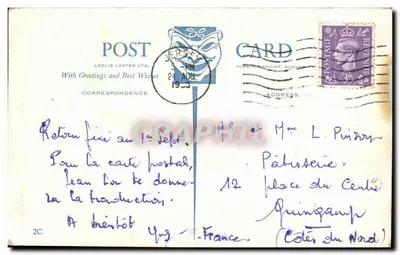 Kobieta żołnierz — 'Well! I do a man's job—don't I?' — Leslie Lester Ltd. n°306 — Rewers